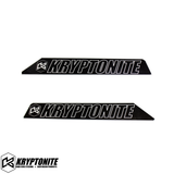 KRYPTONITE UPPER CONTROL ARM LOGO PLATES FOR UCA10/UCA12/UCA13