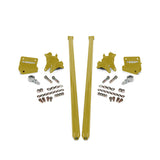 2001-2010 Chevrolet / GMC 58 inch Bolt On Traction Bars 3.5 inch Axle Diameter Polar White