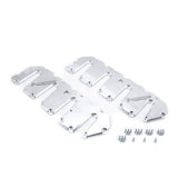 2004.5-2010 Chevrolet / GMC Billet Valve Covers Polar White