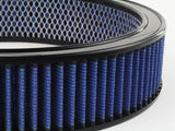 Magnum Flow Round Open Racing Air Filter w/ Pro 5R Media 14 Inch OD x 12 Inch ID x 3 Inch H w/ Expanded Metal Blue aFe Power