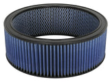 Magnum Flow Round Open Racing Air Filter w/ Pro 5R Media 14 Inch OD x 12 Inch ID x 5 Inch H w/ Expanded Metal Blue aFe Power