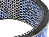 Magnum Flow Round Open Racing Air Filter w/ Pro 5R Media 14 Inch OD x 12 Inch ID x 6 Inch H w/ Expanded Metal Blue aFe Power