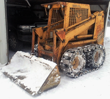 Custom Skid Steer Loader Over Tire Steel Tracks "OTT" 10x16.5 Tires