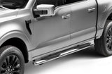 4 Inch 1000 Series SideSteps & Bracket Kit Stainless Steel 2015-2026 Ford F-150/ F-250/F-350 Go Rhino