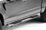 4 Inch 1000 Series SideSteps & Bracket Kit Stainless Steel 2015-2026 Ford F-150/ F-250/F-350 Go Rhino