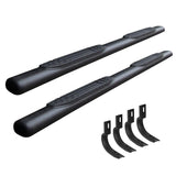 4 Inch 1000 Series SideSteps & Bracket Kit Textured Black 2004-2015 Nissan TITAN Go Rhino