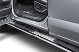 5 Inch 1000 Series Side Steps with Mounting Brackets Kit Polished Stainless Steel 2007-2021 Toyota Tundra Go Rhino