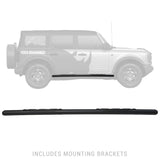 5 Inch 1000 Series Side Steps 73 Inch Long Boards Only 2018-2026 Jeep Wrangler JL 2021-2025 Ford Bronco Go Rhino