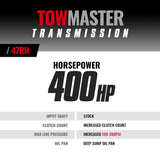 TowMaster Dodge 47RE Transmission 1996-1998 12-Valve 4WD BD Diesel