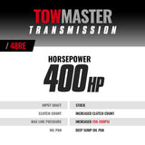 TowMaster Dodge 48RE Transmission 2005-2007 4WD w/TVV Stepper Motor c/w TapShifter BD Diesel
