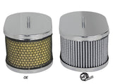 Magnum Flow Round Racing Air Filter w/ Pro Dry S Media 6 Inch OD x 5 Inch ID x 3-1/2 Inch H aFe Power
