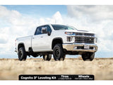 3-Inch Premier Leveling Kit with Fox Psrr 2.0 Shocks for 2020-2024 Silverado/Sierra 2500/3500 2WD/4WD Cognito