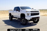 7-Inch Standard Lift Kit with Fox Psmt 2.0 Shocks For 2020-2024 Silverado/Sierra 2500/3500 2WD/4WD Cognito