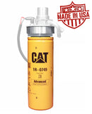 CAT Fuel Filter Adapter W/ 1R-0749 Filter for 6.6l Duramax 2001-2016 Chevy GMC