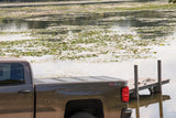 BAKFlip FiberMax Hard Folding Truck Bed Cover 2016-2023 Toyota Tacoma with Deck Rail System BAK