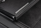 BAKFlip FiberMax Hard Folding Truck Bed Cover Rail Mounts Near Top of Bed Rail Rails Can Be Lowered Using Drop Down Brackets 2022-2026 Toyota Tundra with or without Deck Rail System w/out Trail Special Edition Storage Boxes BAK