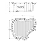 2001-2010 GM 6.6L Duramax PPE High-Capacity Cast Aluminum Engine Oil Pan