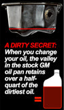 Deep Engine Oil Pan Black 11-16 18 Hole
