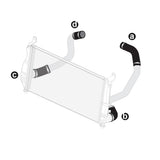 LB7 02-04 Silicone Hose And Clamp Kit Black PPE Diesel