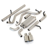 Exhaust Cat Back w/tips 09-13 PPE Diesel