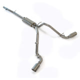 Exhaust Cat Back w/tips 09-13 PPE Diesel