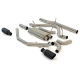 Exhaust Cat Back 2.5 Inch w/Dual Tips GM 4.3L 5.3L 2014-2018 2019 Classic Body