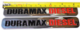 Set of Chrome Door Badges Emblems for 6.6l Duramax Diesel Pair
