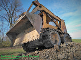 Custom Skid Steer Loader Over Tire Steel Tracks "OTT" 10x16.5 Tires