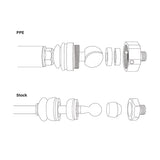2001-2010 GM Sierra 2500 Stage 3 Forged Tie Rod Assemblies