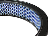 Magnum Flow Round Racing Air Filter w/ Pro 5R Media 14 Inch OD x 12 Inch ID x 3 Inch H w/ Expanded Metal Blue aFe Power