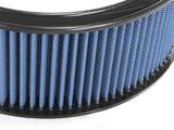 Magnum Flow Round Racing Air Filter w/ Pro 5R Media 14 Inch OD x 12 Inch ID x 5 Inch H w/ Expanded Metal Blue aFe Power