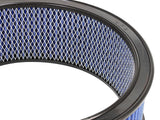 Magnum Flow Round Racing Air Filter w/ Pro 5R Media 14 Inch OD x 12 Inch ID x 5 Inch H w/ Expanded Metal Blue aFe Power