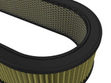 Magnum Flow Round Racing Air Filter w/ Pro Guard 7 Media 18-1/8 Inch L x 7-1/4 Inch W x 4-1/8 Inch H w/ Expanded Metal aFe Power