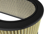 Magnum Flow Round Racing Air Filter w/ Pro Guard 7 Media 18-1/8 Inch L x 7-1/4 Inch W x 6 Inch H w/ Expanded Metal aFe Power