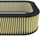 Magnum Flow Round Racing Air Filter w/ Pro Guard 7 Media 20-1/4 Inch L x 16-3/8 Inch W x 5-1/4 Inch H w/ Expanded Metal aFe Power