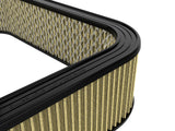 Magnum Flow Round Racing Air Filter w/ Pro Guard 7 Media 20-1/4 Inch L x 16-3/8 Inch W x 5-1/4 Inch H w/ Expanded Metal aFe Power