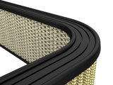 Magnum Flow Round Racing Air Filter w/ Pro Guard 7 Media 20-1/4 Inch L x 16-3/8 Inch W x 5-1/4 Inch H w/ Expanded Metal aFe Power
