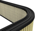 Magnum Flow Round Racing Air Filter w/ Pro Guard 7 Media 20.6 Inch L x 20.6 Inch W x 5.70 Inch H w/ Expanded Metal aFe Power