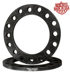 (2) 1/2" Steel Wheel Spacers 8x200mm 8x210mm Metric for Chevy Ford Dodge Dually