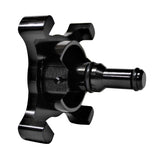 Black Billet Fuel Drain Valve for 6.7l 2017-2022 Ford Powerstroke