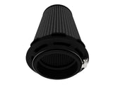 Momentum Intake Replacement Air Filter w/ Black Pro 5R Media (Pair) 3-1/2 Inch F x 5 Inch B x 3-1/2 Inch T (Inverted) x 6 Inch H aFe Power