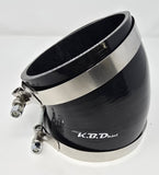 5" 30 Degree Silicone Coupler with T-Bolt Clamps
