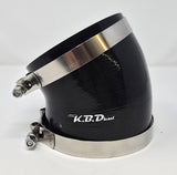 5" 30 Degree Silicone Coupler with T-Bolt Clamps