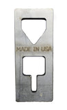 T-Post Electric Fence Post Puller Chain Adapter - 1/2" Thick Steel - Made In USA