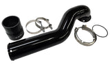 Low Mount S400 Hot Side Pipe for 2G Swap on 2010-2012 6.7l Cummins 4G Ram