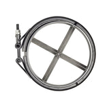 "Short" 5in Marmon Flare S400 *T6 Foot* Downpipe Turbo Guard Cross Bolts Flare Flange & Clamp