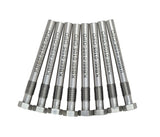 8x Stainless Glow Plug Delete for 6.6l Duramax LB7-LLY 2001-2005 Chevy GMC
