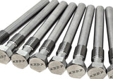 8x Stainless Glow Plug Delete for 6.6l Duramax LB7-LLY 2001-2005 Chevy GMC