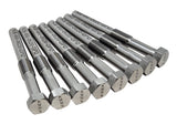 8x Stainless Glow Plug Delete for 6.6l Duramax LBZ LMM LML L5P 2006-26 Chevy GMC