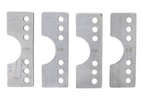 4pcs 4-Link Rear Axle Mount Weld On Tabs Brackets 6 Hole